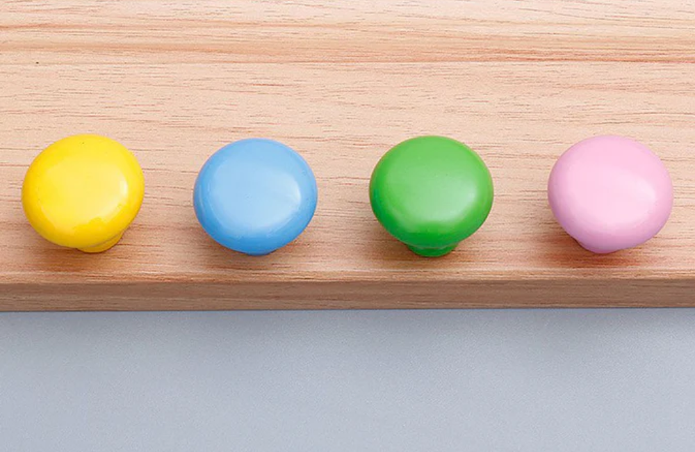 Modern Door Handles Minimalist Macaron Drawer Knobs