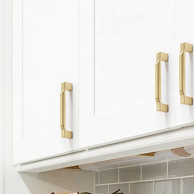 Gold pulls for cabinets