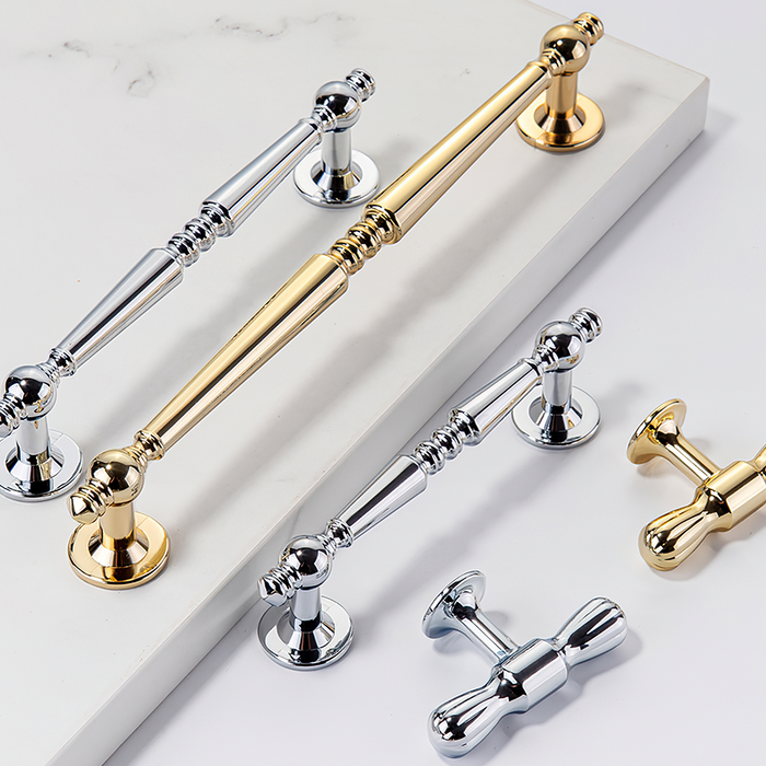 Classic Zinc Alloy Kitchen Furniture Cabinet Handles