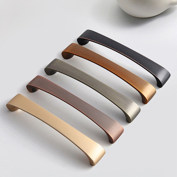 Industrial Retro Zinc Alloy Kitchen Cabinet Handles