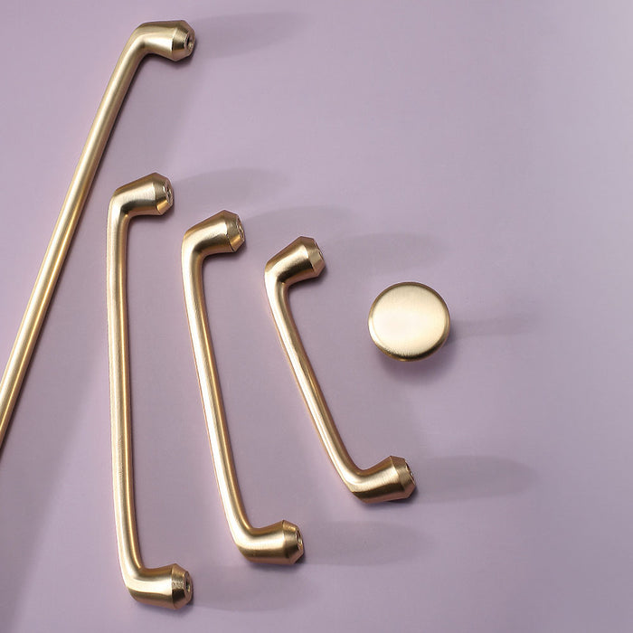 Minimalist Gold Cabinet Pull Handles for Kitchen Cupboard