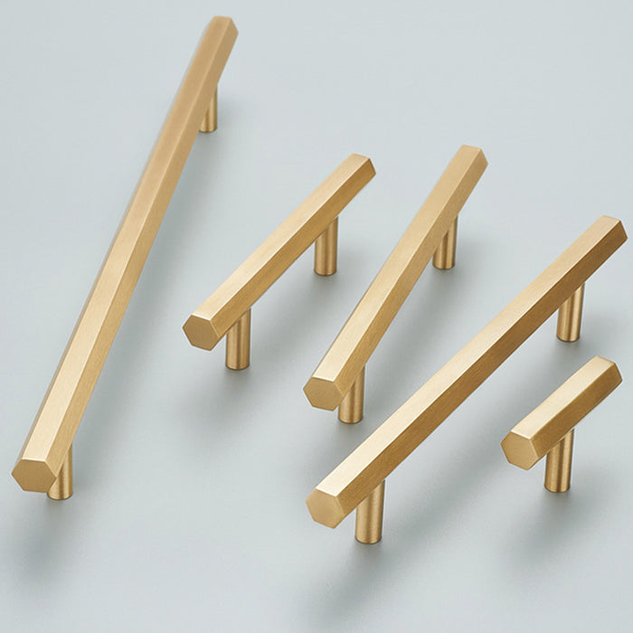 Brushed Gold Cabinet  Bar Pull Stainless Steel for Kitchen