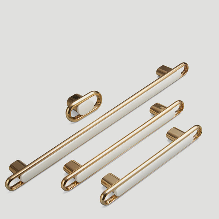 Gold Modern Simple Cabinet Door Handles