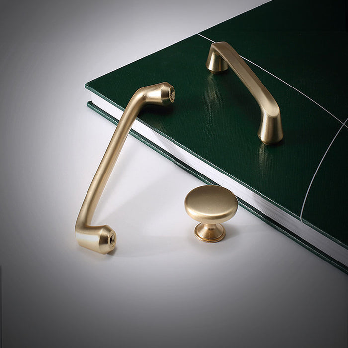 Minimalist Gold Cabinet Pull Handles for Kitchen Cupboard