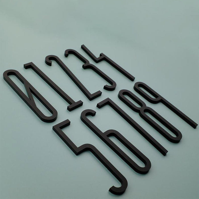 Modern Acrylic Address House Number -Homdiy