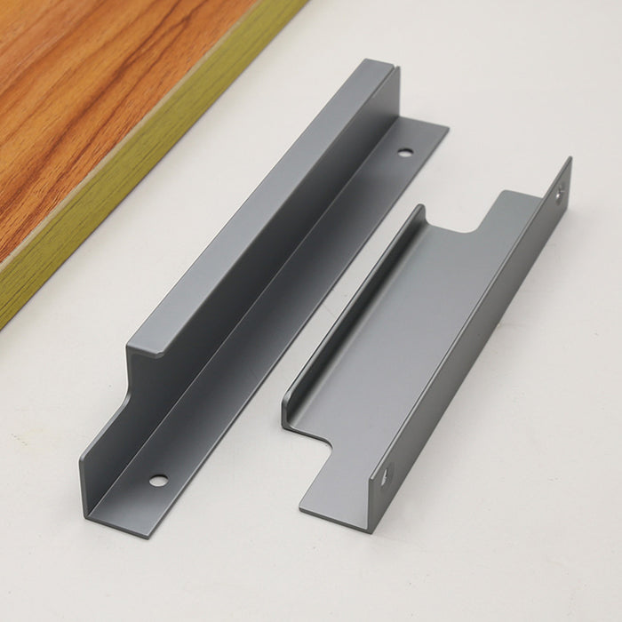 Modern Kitchen Cabinet Wardrobe Finger Edge Pulls