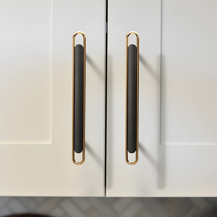 Gold Modern Simple Cabinet Door Handles