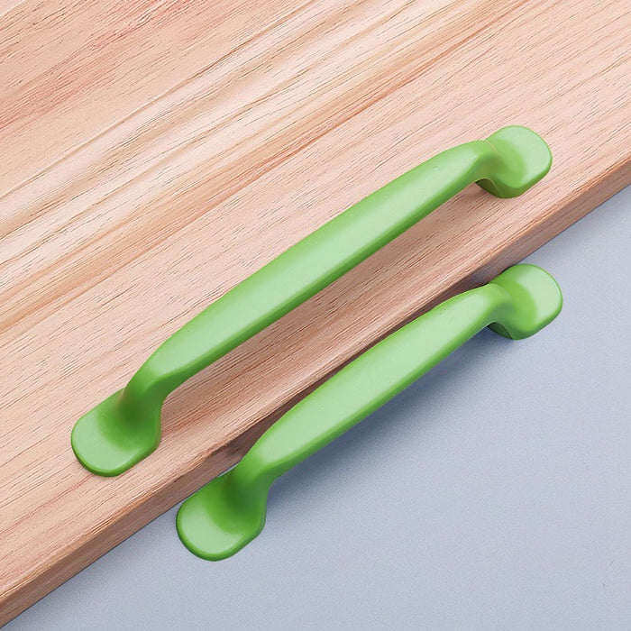 Colored Aluminum Alloy Children Room Wardrobe Handle