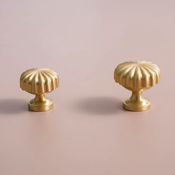 Solid Brass Furniture Hardware Single Hole Knobs