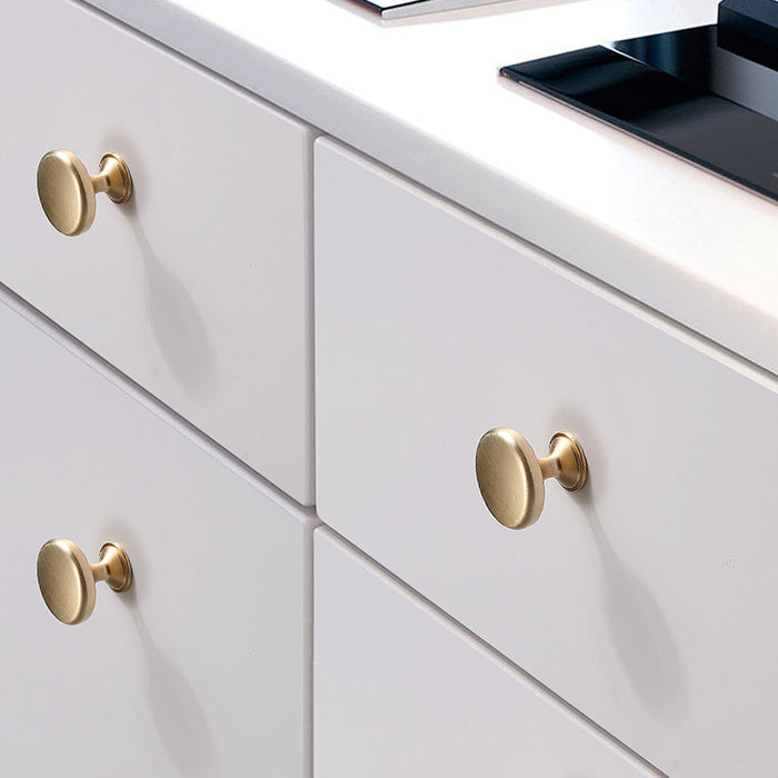 Minimalist Gold Cabinet Pull Handles for Kitchen Cupboard