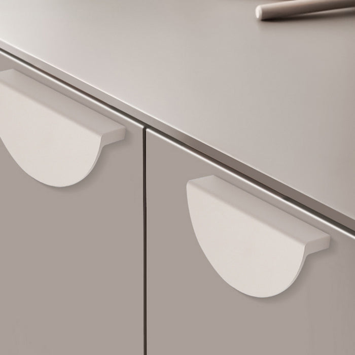 Decorative Aluminum Alloy T-Shaped Round Cabinet Drawer Handle