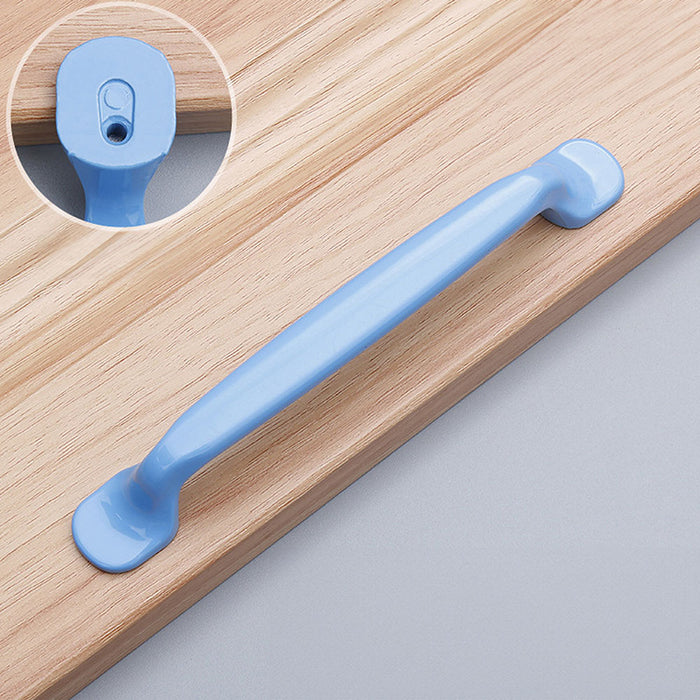 Colored Aluminum Alloy Children Room Wardrobe Handle