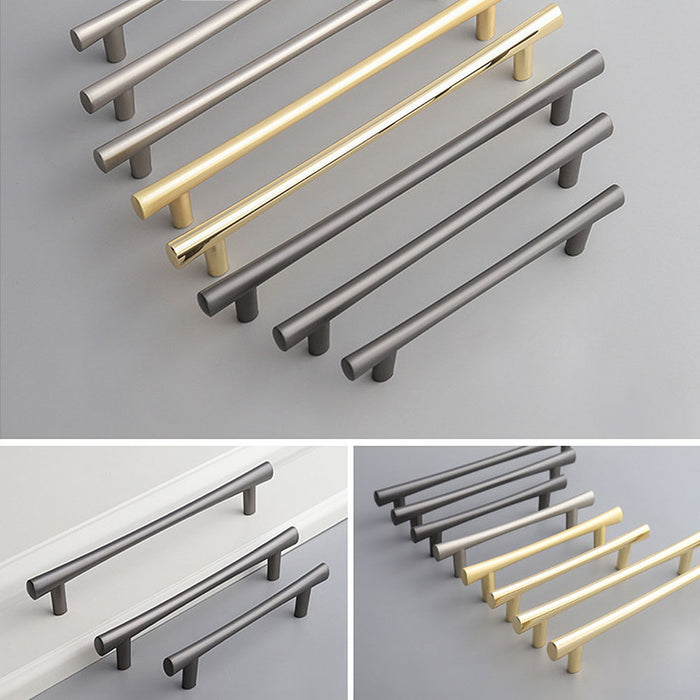 Contemporary Minimalist Zinc Alloy Cabinet Handles For Kitchen