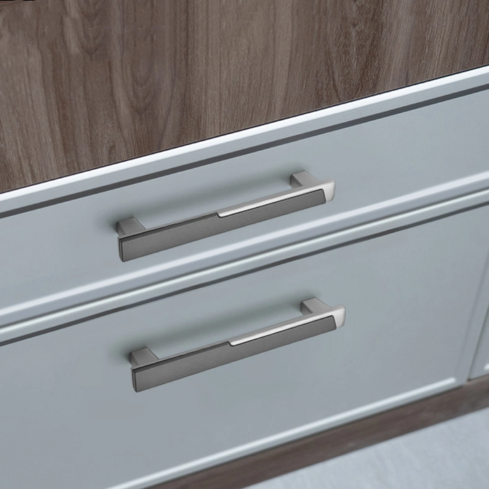 Modern Zinc Alloy Cabinet Handles Drawer Pulls