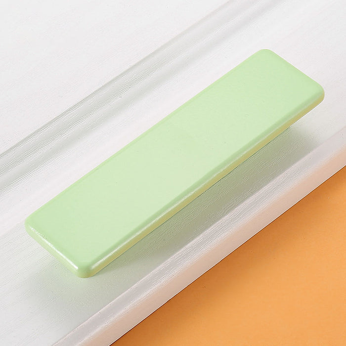 Minimalist Wooden Macaron Eco-Friendly Wardrobe Cabinet Handle