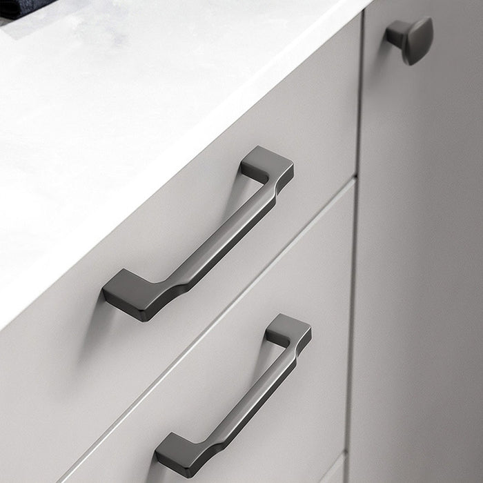 Modern Zinc Alloy Square Cabinet Pulls and Handles