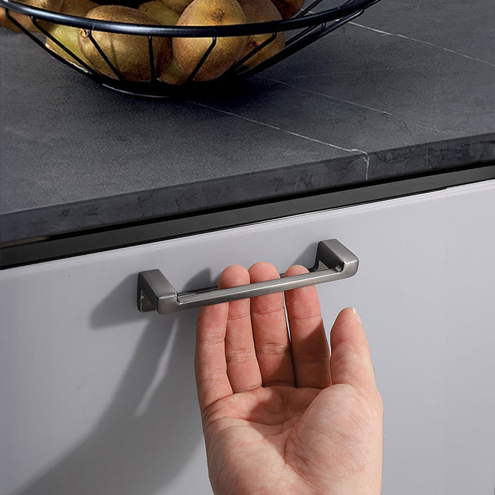 Modern Simple Zinc Alloy Cabinet Drawers Pulls