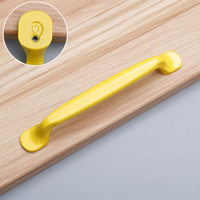 Colored Aluminum Alloy Children Room Wardrobe Handle