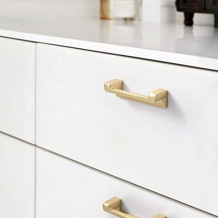 Modern Simple Zinc Alloy Cabinet Drawers Pulls