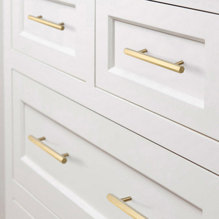 Brushed Gold Cabinet  Bar Pull Stainless Steel for Kitchen