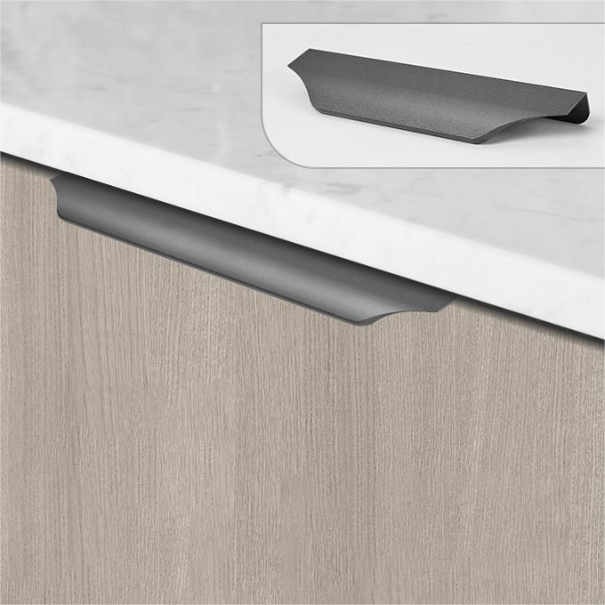 Modern Sleek Round Invisible Cabinet Edge Pulls