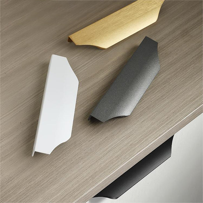 Modern Sleek Round Invisible Cabinet Edge Pulls