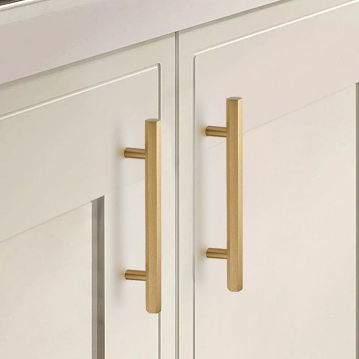 Brushed Gold Cabinet  Bar Pull Stainless Steel for Kitchen