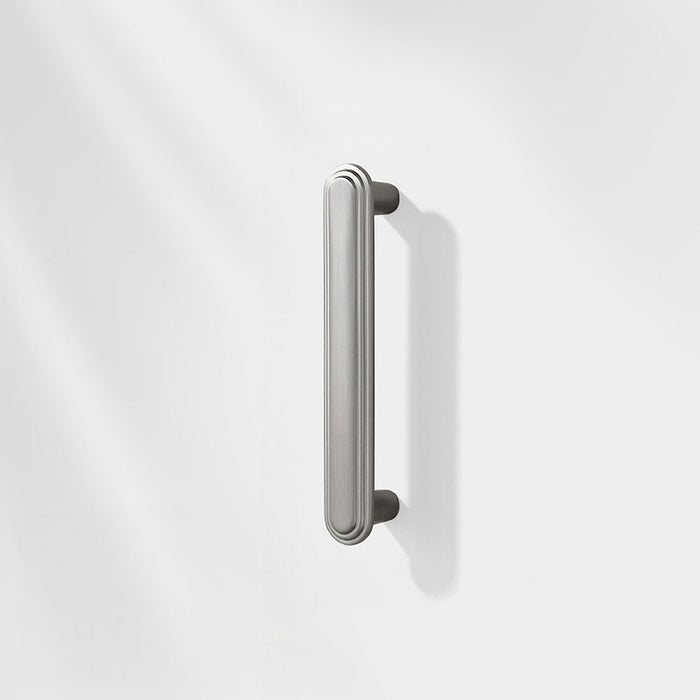 Modern Minimalist Zinc Alloy Solid Round Cabinet Drawer Handle