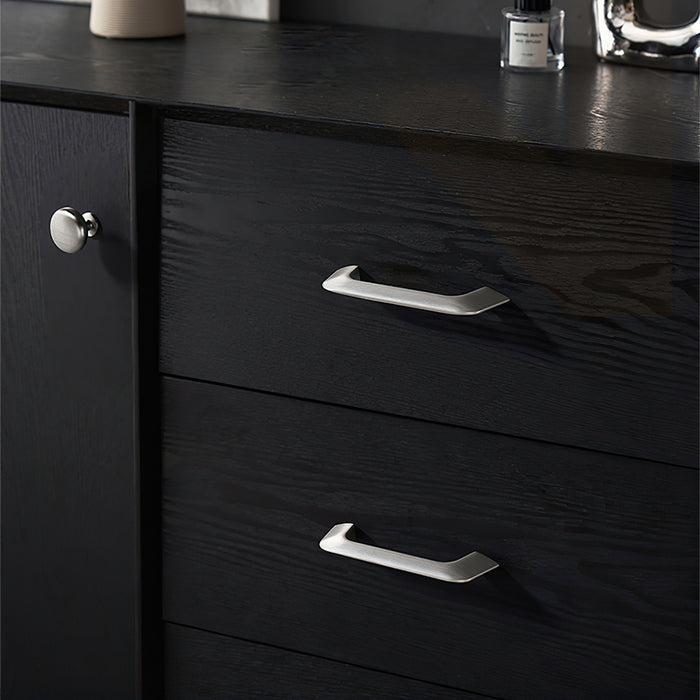 Sleek Minimalist Zinc Alloy Decorative Cabinet Handles For Kitchen