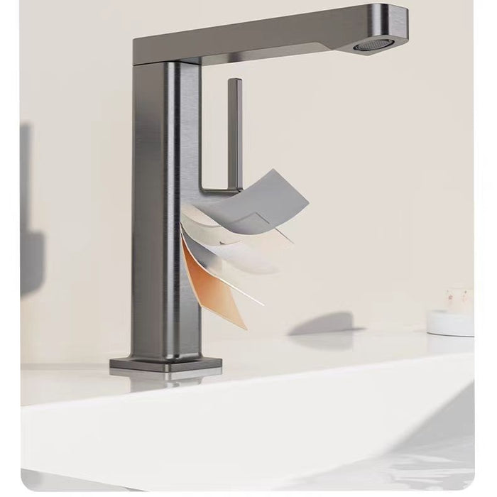 360-Degree-Swivel Single Hole Bathroom Faucets