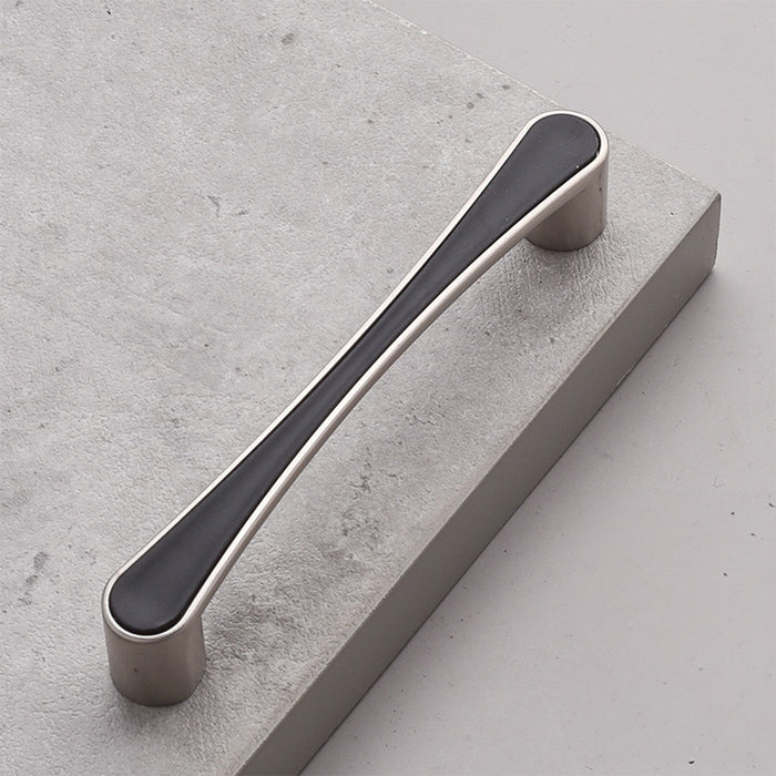 Simple Modern Black Cabinet Drawer Pulls