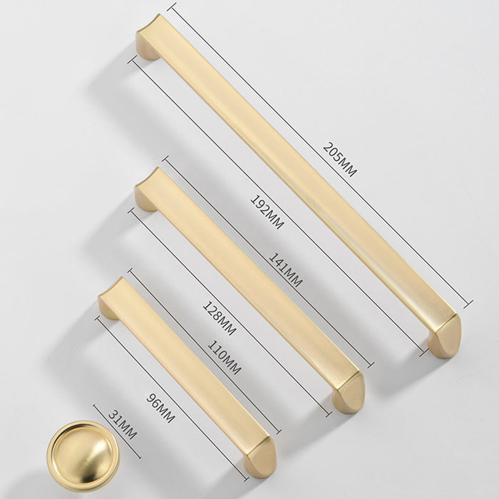 Modern Zinc Alloy Cabinet Handle For Kitchen