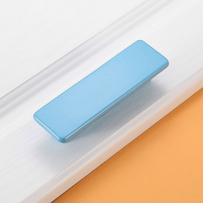 Minimalist Wooden Macaron Eco-Friendly Wardrobe Cabinet Handle