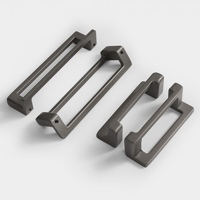 Modern Simple Zinc Alloy Cabinet Drawers Pulls