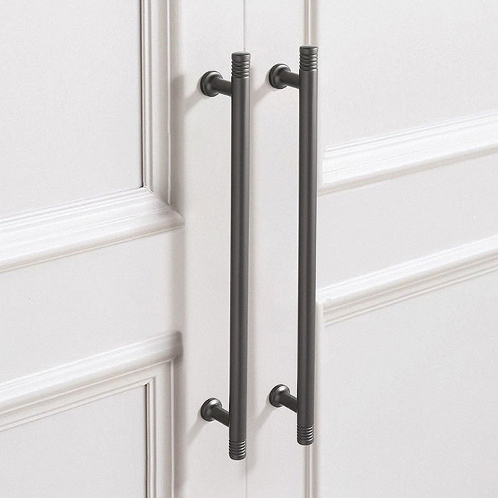 High Cabinet Extension Nordic French Solid Zinc Alloy Kitchen Drawer Handle