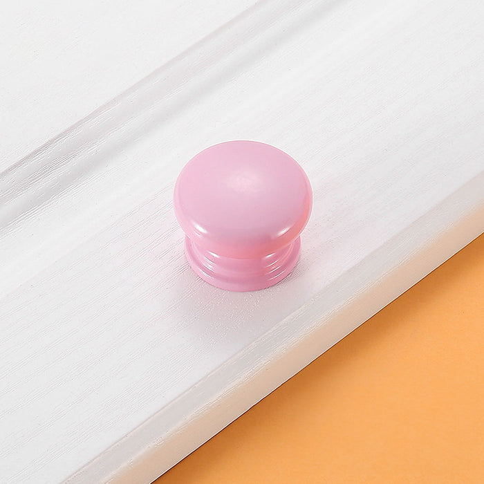 Minimalist Wooden Macaron Eco-Friendly Wardrobe Cabinet Handle