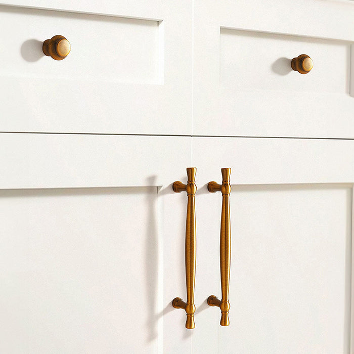 Simple Retro Zinc Alloy Cabinet Handles and Drawer Knobs