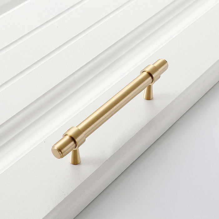 Retro Elegant Brass Kitchen Cabinet Handles And Knobs