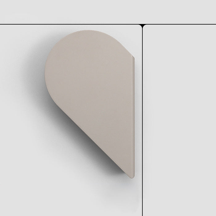 Heart-Shaped Cartoon Wardrobe Door Handle for Children's Room