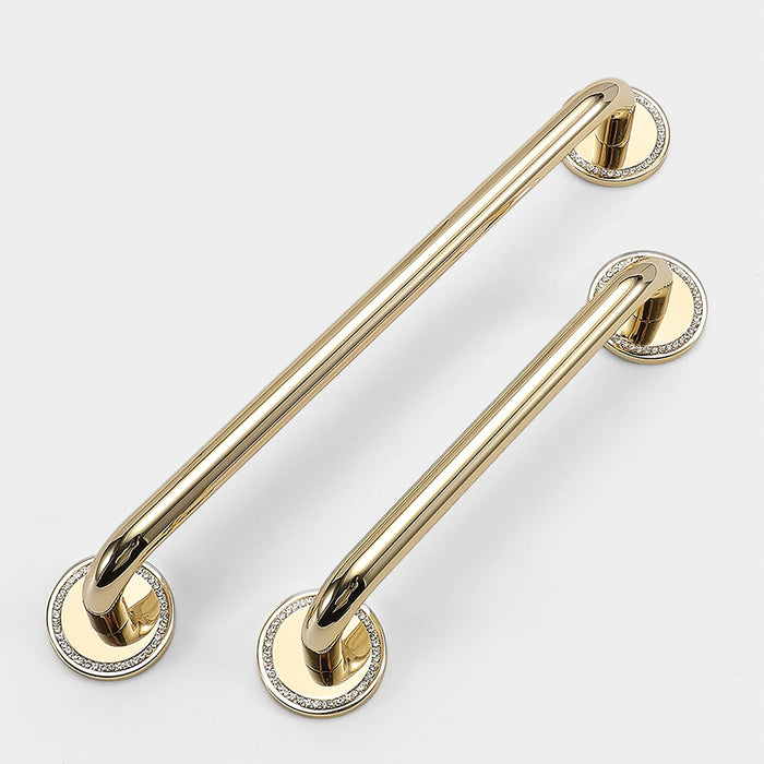 Simple Decorative Zinc Gold Alloy Kitchen Cabinet Handles