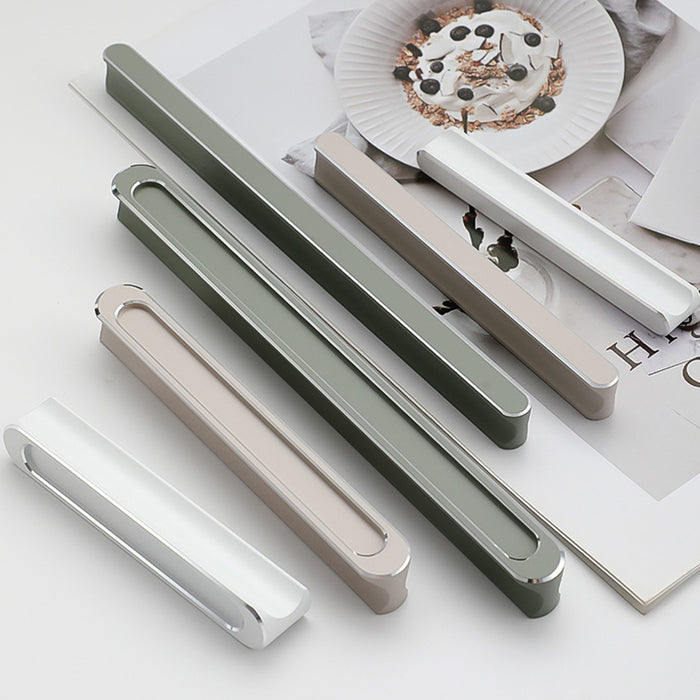 Decorative Aluminum Alloy T-Shaped Round Cabinet Drawer Handle