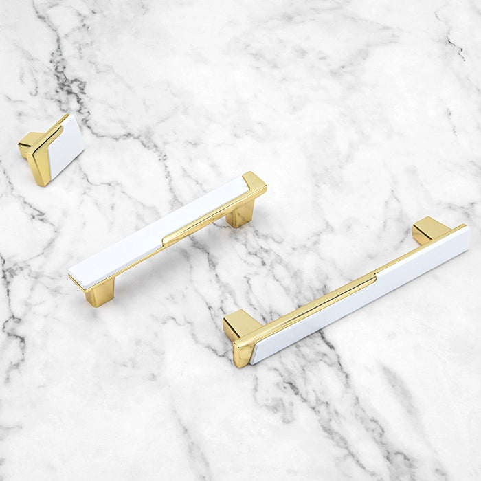 Modern Zinc Alloy Cabinet Handles Drawer Pulls