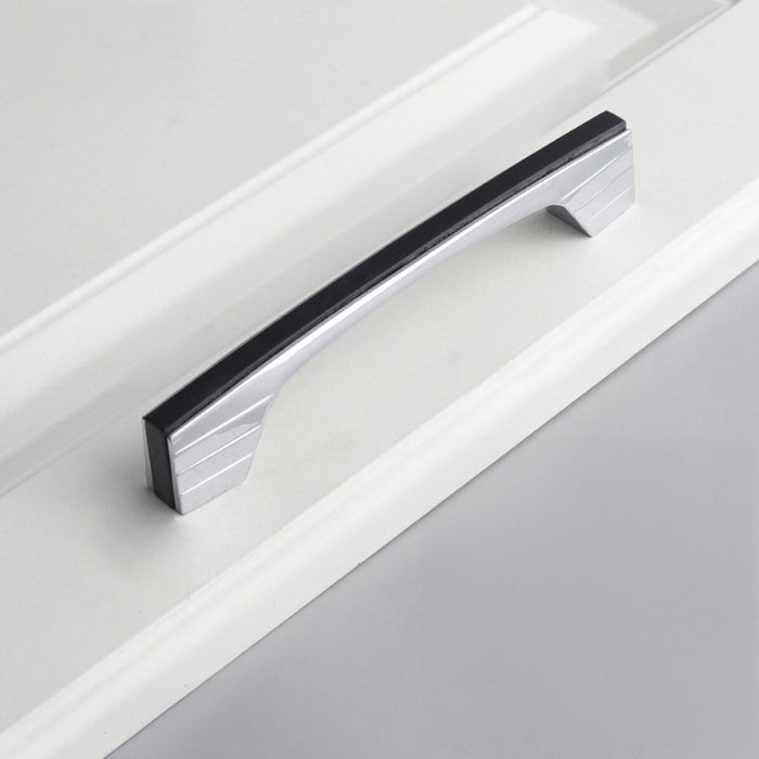 Black Zinc Alloy Bedside Cabinet Decoration Furniture Handle