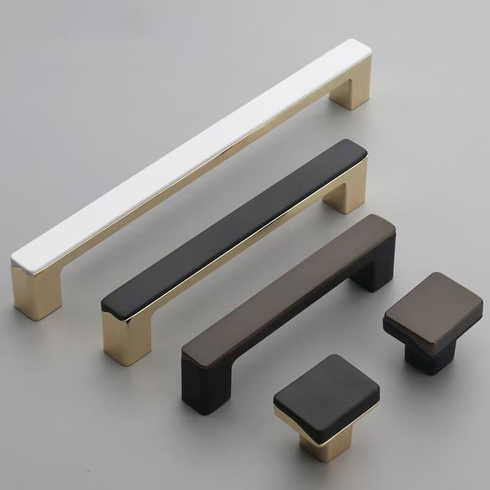 European Style Modern Simple Wardrobe Door Handle