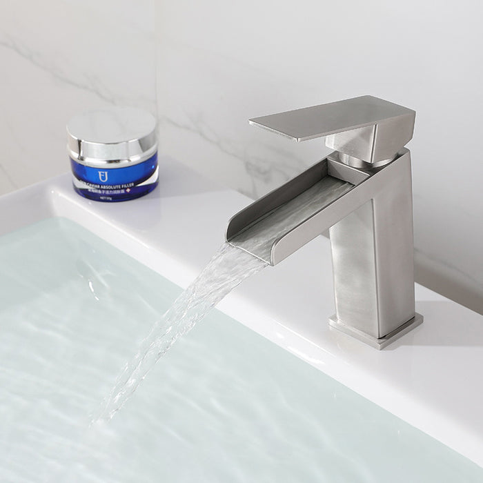 Open Type Single Lever Face Basin Faucet for Bathroom