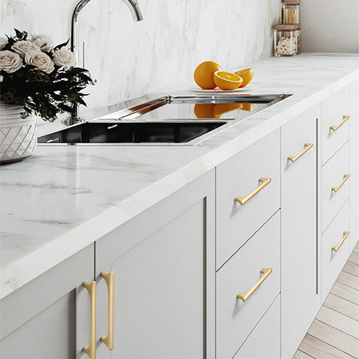 Modern Zinc Alloy Kitchen Cabinet Handles