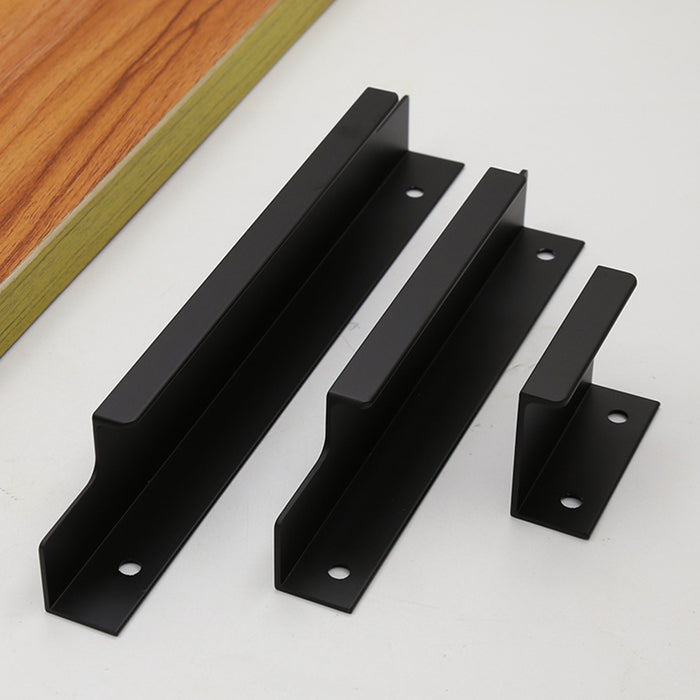 Modern Kitchen Cabinet Wardrobe Finger Edge Pulls