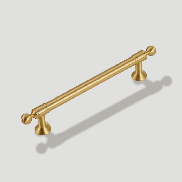 Simple Decoration Stylish Gold Brass Kitchen Cabinet Handle