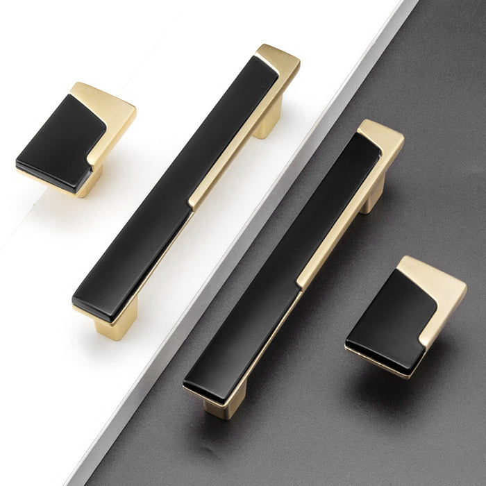 Modern Zinc Alloy Cabinet Handles Drawer Pulls