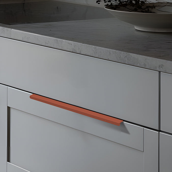 Modern Minimalist Morandi Edge Cabinet Handle